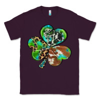 Plum western shamrock Classic Tee - RanaPortraitStore