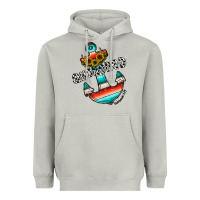 Moon Dust anchored Heavyweight Hoodie - CowhideDigitalArt