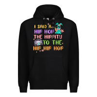 Black i said a hip hop Premium Hoodie - MaliasSmallBusiness