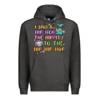 Charcoal Heather i said a hip hop Premium Hoodie - MaliasSmallBusiness