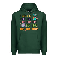 Sports Green i said a hip hop Premium Hoodie - MaliasSmallBusiness