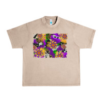 French Oak mardi gras sunflower cowhide leopard and glitter background Urban Heavy Tee - Artiststas