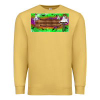 Antique Gold custom name freak ghosts license plate Premium Sweatshirt - BundleAndBundleShop
