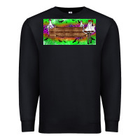 Black custom name freak ghosts license plate Premium Sweatshirt - BundleAndBundleShop