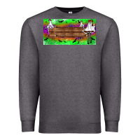 Charcoal Heather custom name freak ghosts license plate Premium Sweatshirt - BundleAndBundleShop