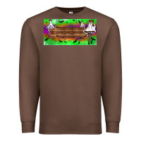 Chestnut custom name freak ghosts license plate Premium Sweatshirt - BundleAndBundleShop