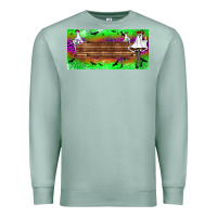 Seafoam custom name freak ghosts license plate Premium Sweatshirt - BundleAndBundleShop