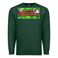 Sports Green custom name freak ghosts license plate Premium Sweatshirt - BundleAndBundleShop