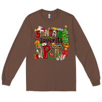 Chestnut santa's favorite pt Long Sleeve Tee - Zillion Design Studio