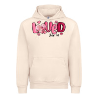 Sandshell valentine's day loved john 3 16 Urban Hoodie - MaliasSmallBusiness