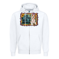 White life is better with a beagle Zipper Hoodie - RanaPortraitStore