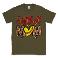 Army Green softball mom Classic Tee - Zillion Design Studio