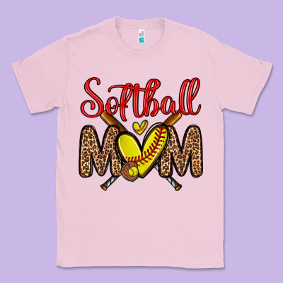 Softball Mom Classic Tee Designed By Zillion Design Studio