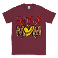 Burgundy softball mom Classic Tee - Zillion Design Studio