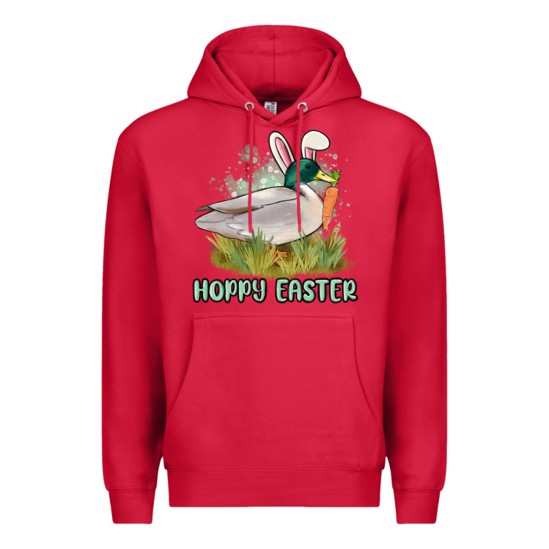 Hoppy Easter Duck Hunting Premium Hoodie by MaliasSmallBusiness | Teevron