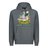 Rock hoppy easter duck hunting Premium Hoodie - MaliasSmallBusiness