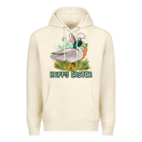 Sandshell hoppy easter duck hunting Premium Hoodie - MaliasSmallBusiness