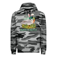 Slate Camo hoppy easter duck hunting Premium Hoodie - MaliasSmallBusiness