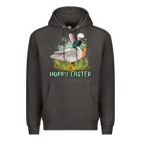 Smoke hoppy easter duck hunting Premium Hoodie - MaliasSmallBusiness