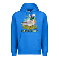 True Royal hoppy easter duck hunting Premium Hoodie - MaliasSmallBusiness