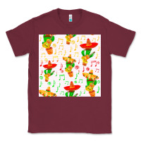 Burgundy mexico seamless pattern Classic Tee - FaDigitalArtStudio