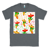 Charcoal Heather mexico seamless pattern Classic Tee - FaDigitalArtStudio