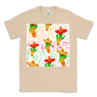 Mushroom mexico seamless pattern Classic Tee - FaDigitalArtStudio