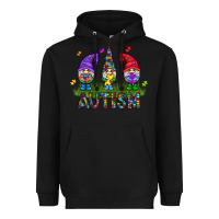 Black autism Gnome Heavyweight Hoodie - CowhideDigitalArt
