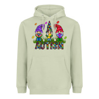 Matcha autism Gnome Heavyweight Hoodie - CowhideDigitalArt
