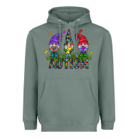 Sage autism Gnome Heavyweight Hoodie - CowhideDigitalArt