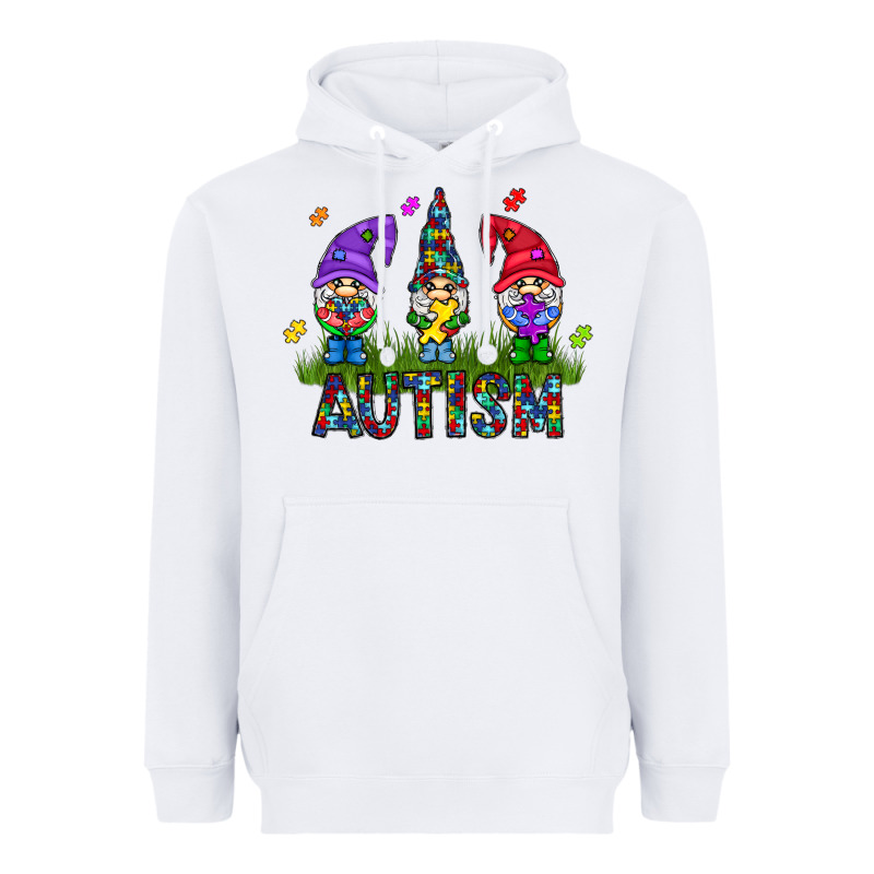 Autism Gnome Heavyweight Hoodie by CowhideDigitalArt | Teevron