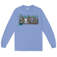 Colony Blue somebodys problem Long Sleeve Tee - texasbilliewilder