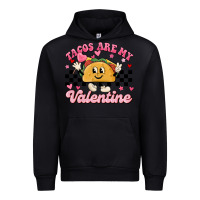 Black tacos are my valentine Urban Hoodie - MaliasSmallBusiness