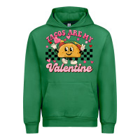 Emerald tacos are my valentine Urban Hoodie - MaliasSmallBusiness