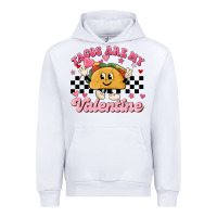 White tacos are my valentine Urban Hoodie - MaliasSmallBusiness