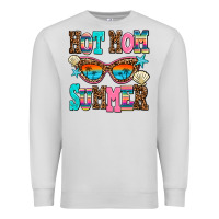 Dove Grey hot mom summer Premium Sweatshirt - AdoDesignShop