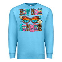 Ocean Blue hot mom summer Premium Sweatshirt - AdoDesignShop