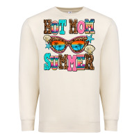 Sandshell hot mom summer Premium Sweatshirt - AdoDesignShop