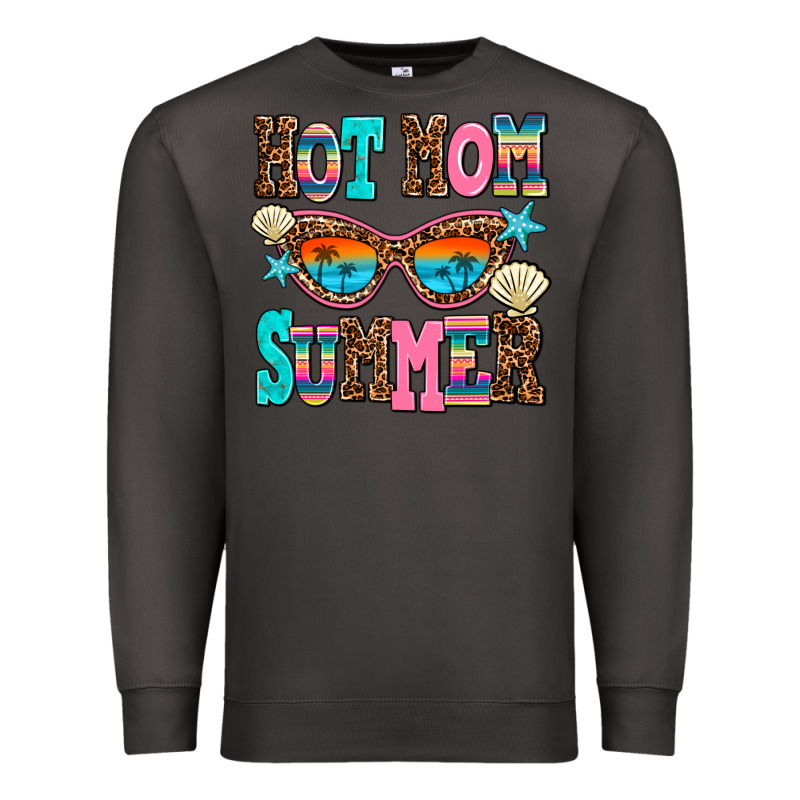 Hot Mom Summer Premium Sweatshirt by AdoDesignShop | Teevron