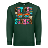 Sports Green hot mom summer Premium Sweatshirt - AdoDesignShop