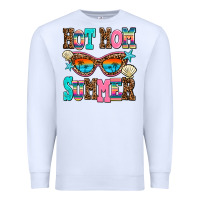 White hot mom summer Premium Sweatshirt - AdoDesignShop