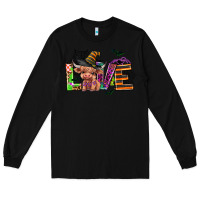 Black love halloween heifer Long Sleeve Tee - AdoDesignShop