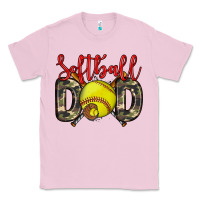 Bubblegum Pink softball dad Classic Tee - Zillion Design Studio