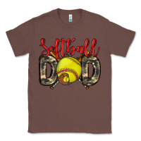 Chestnut softball dad Classic Tee - Zillion Design Studio