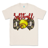 Natural softball dad Classic Tee - Zillion Design Studio