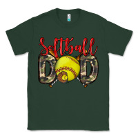 Sports Green softball dad Classic Tee - Zillion Design Studio