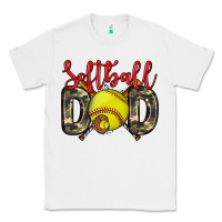 White softball dad Classic Tee - Zillion Design Studio
