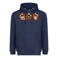 Navy mexico gnomes Heavyweight Hoodie - HRA Design Shop