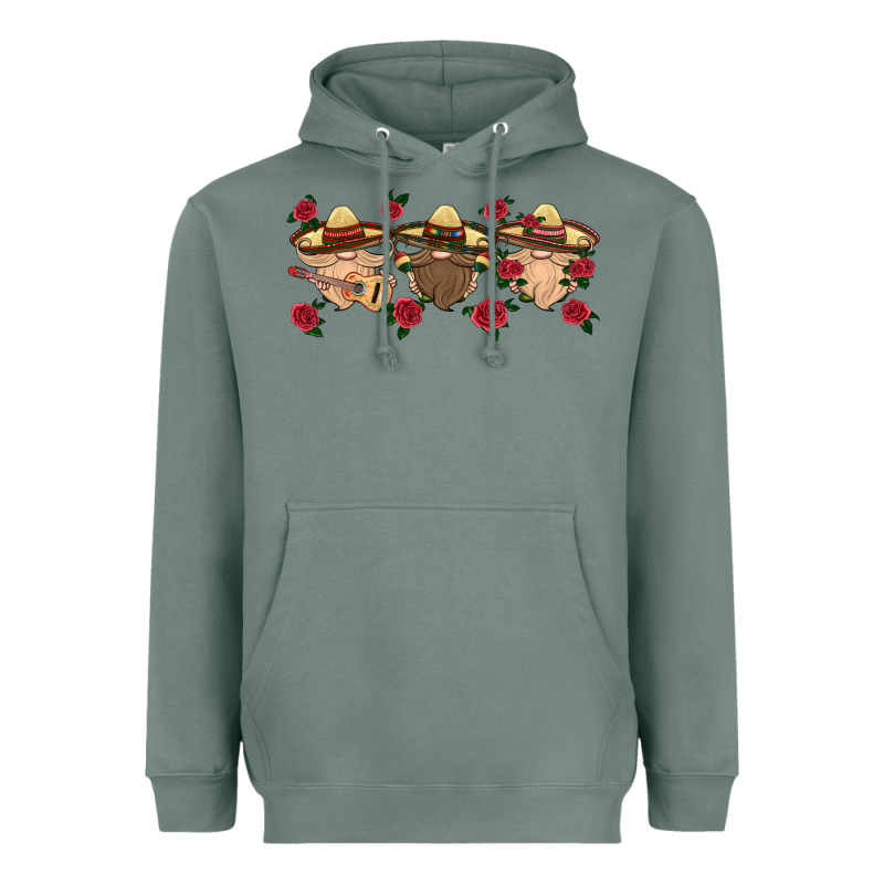Mexico Gnomes Heavyweight Hoodie by HRA Design Shop | Teevron