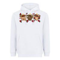 White mexico gnomes Heavyweight Hoodie - HRA Design Shop